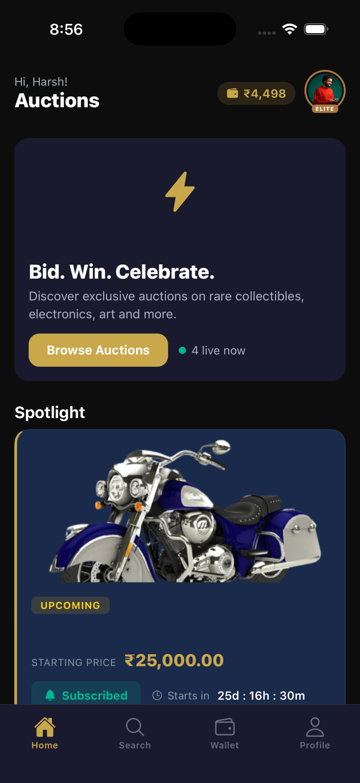 WooCommerce Auction Mobile App | Wallet | Memberships - Image 3
