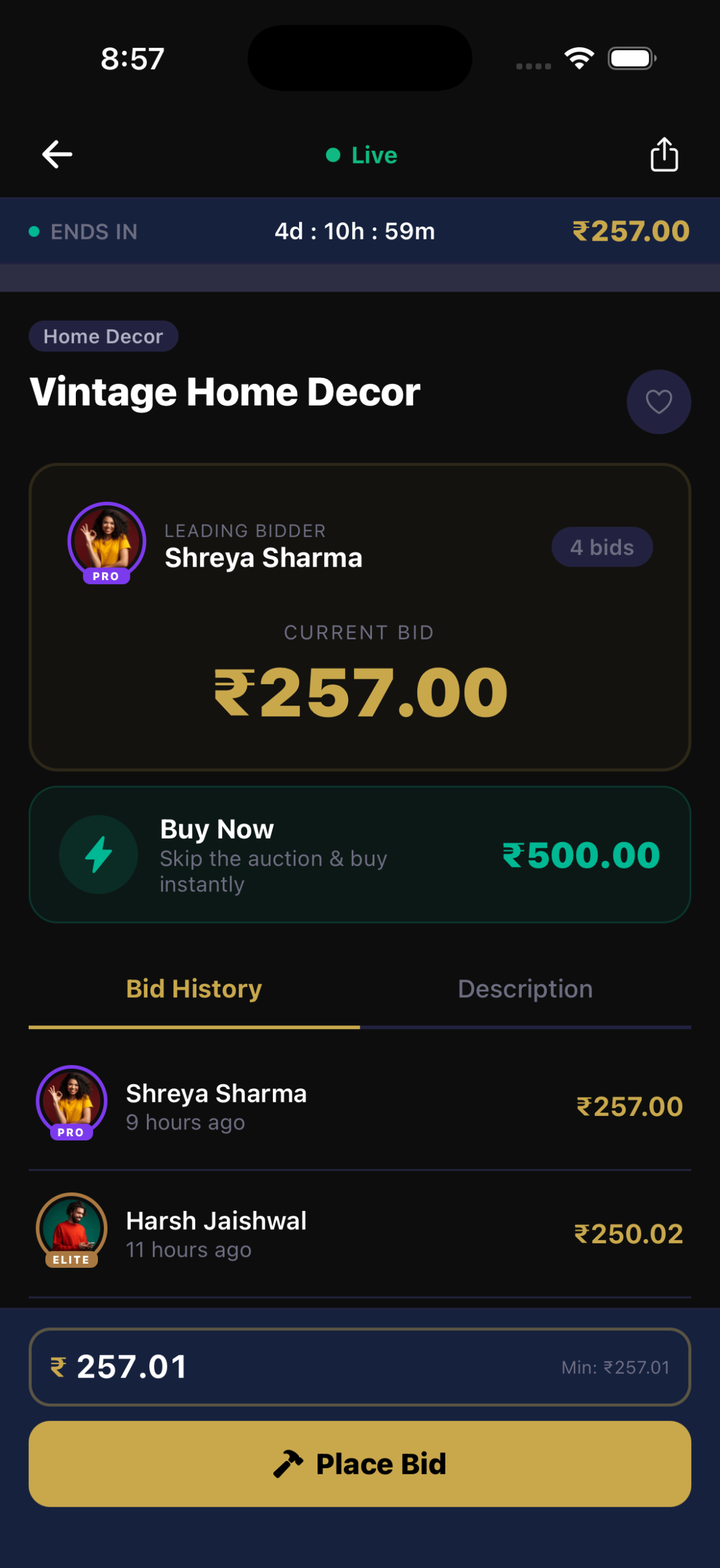 WooCommerce Auction Mobile App | Wallet | Memberships - Image 7