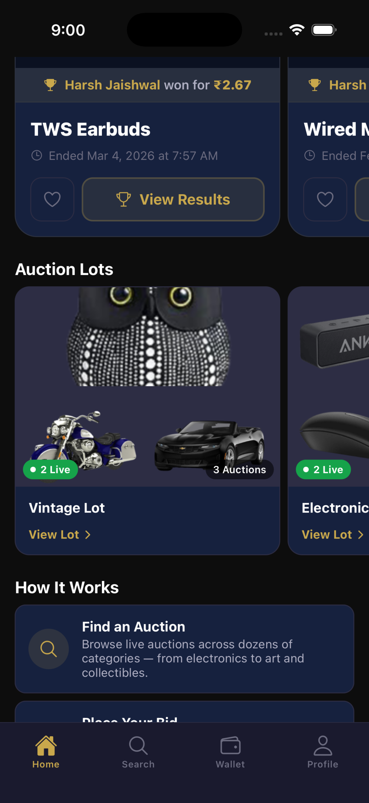 WooCommerce Auction Mobile App | Wallet | Memberships - Image 4