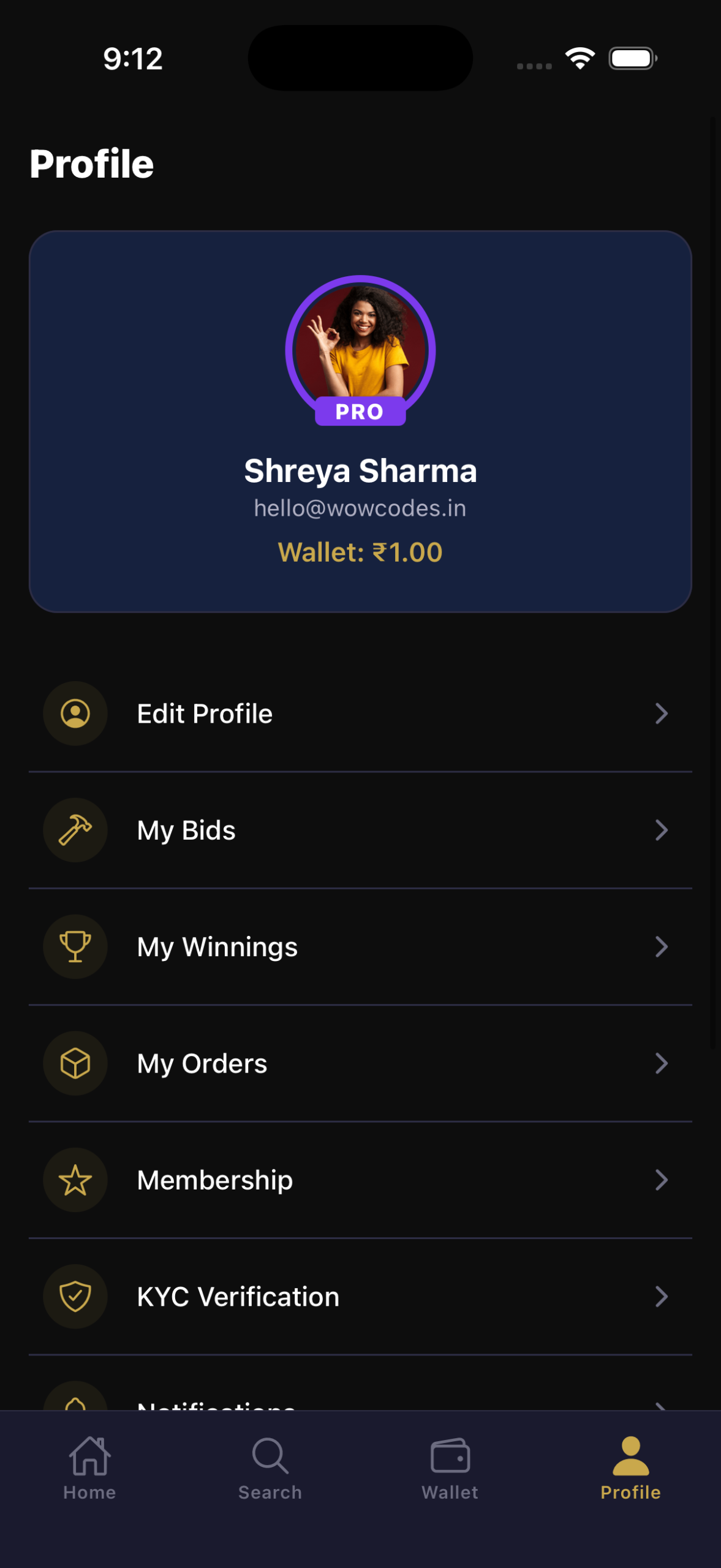 WooCommerce Auction Mobile App | Wallet | Memberships - Image 14