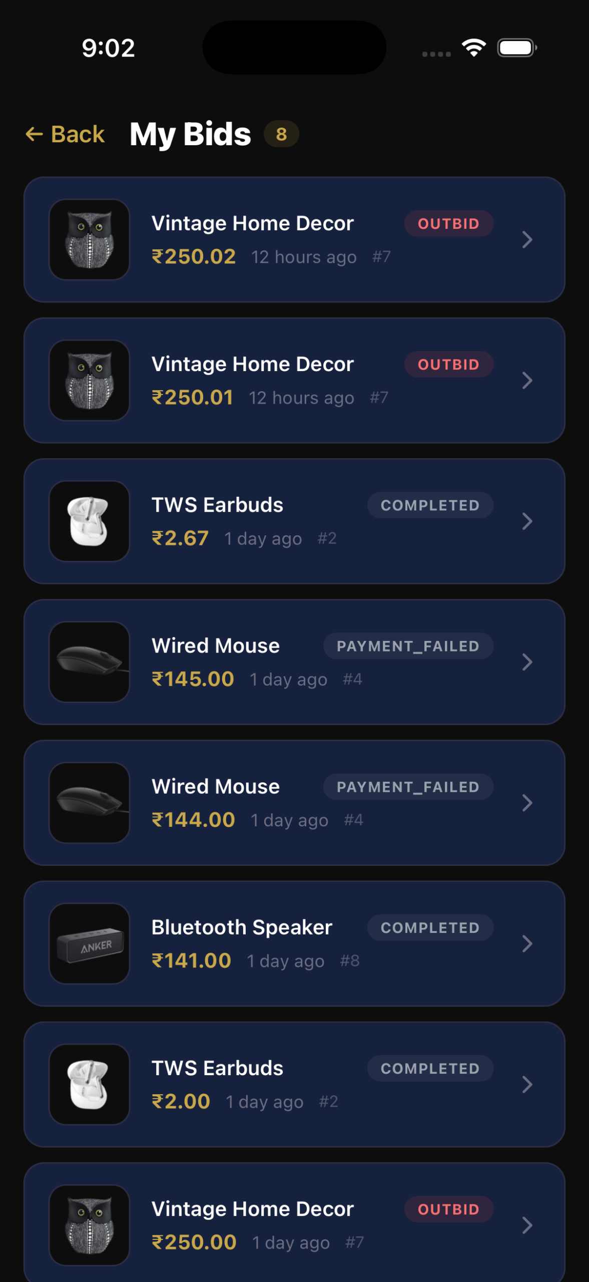 WooCommerce Auction Mobile App | Wallet | Memberships - Image 21
