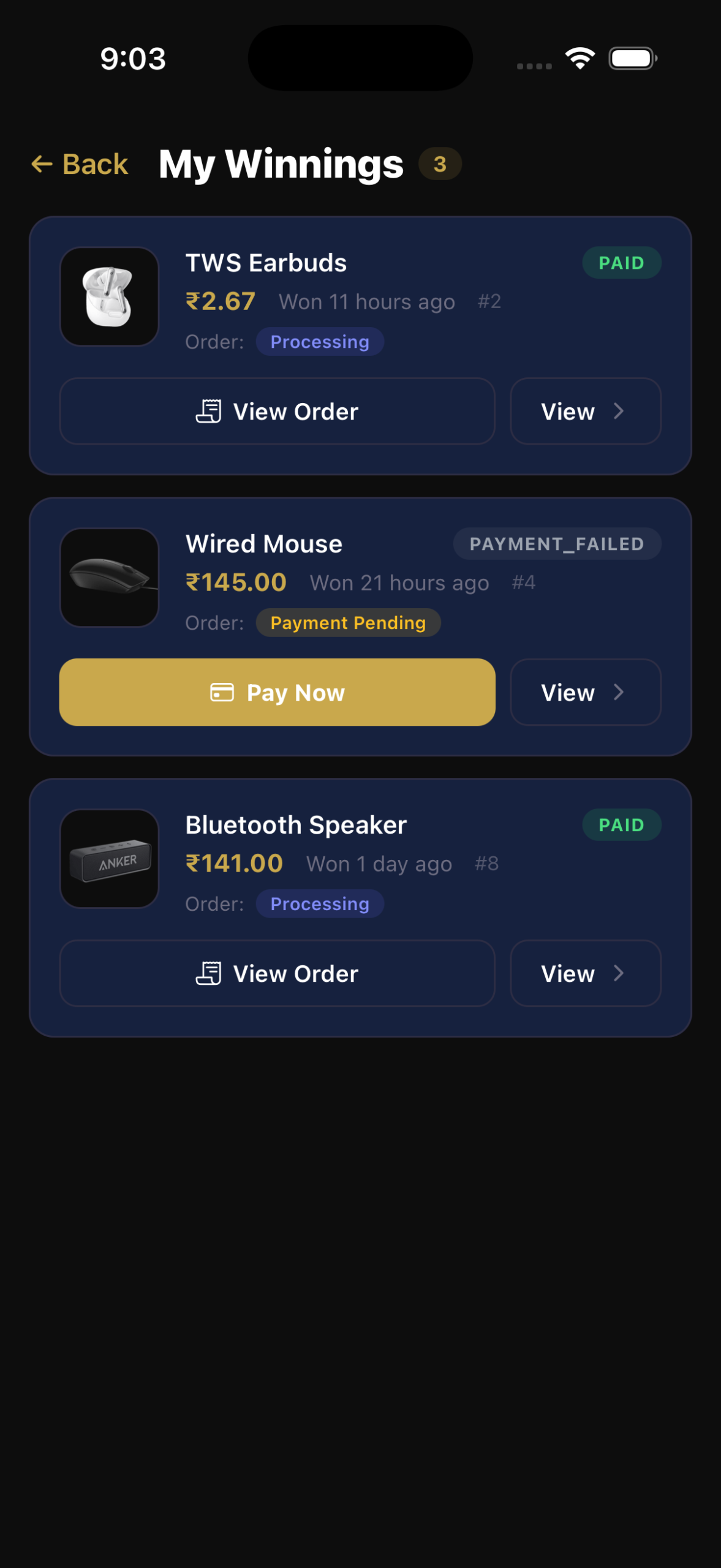 WooCommerce Auction Mobile App | Wallet | Memberships - Image 18