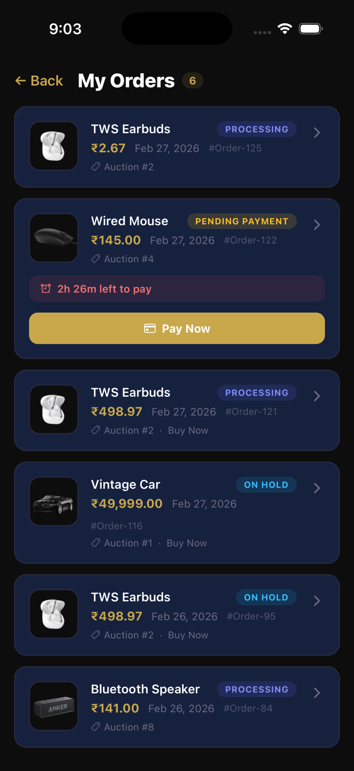 WooCommerce Auction Mobile App | Wallet | Memberships - Image 19