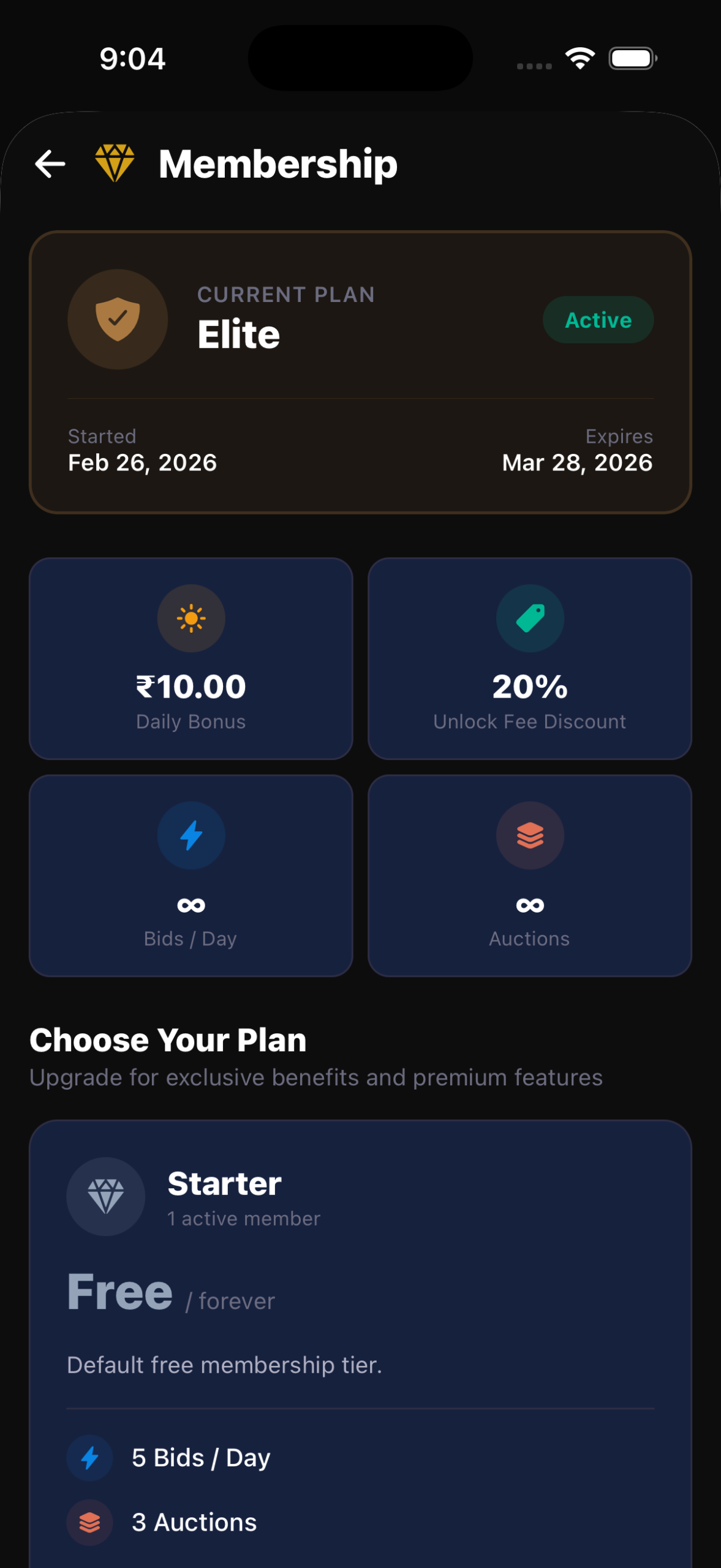 WooCommerce Auction Mobile App | Wallet | Memberships - Image 20
